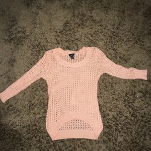 Knit sweater top